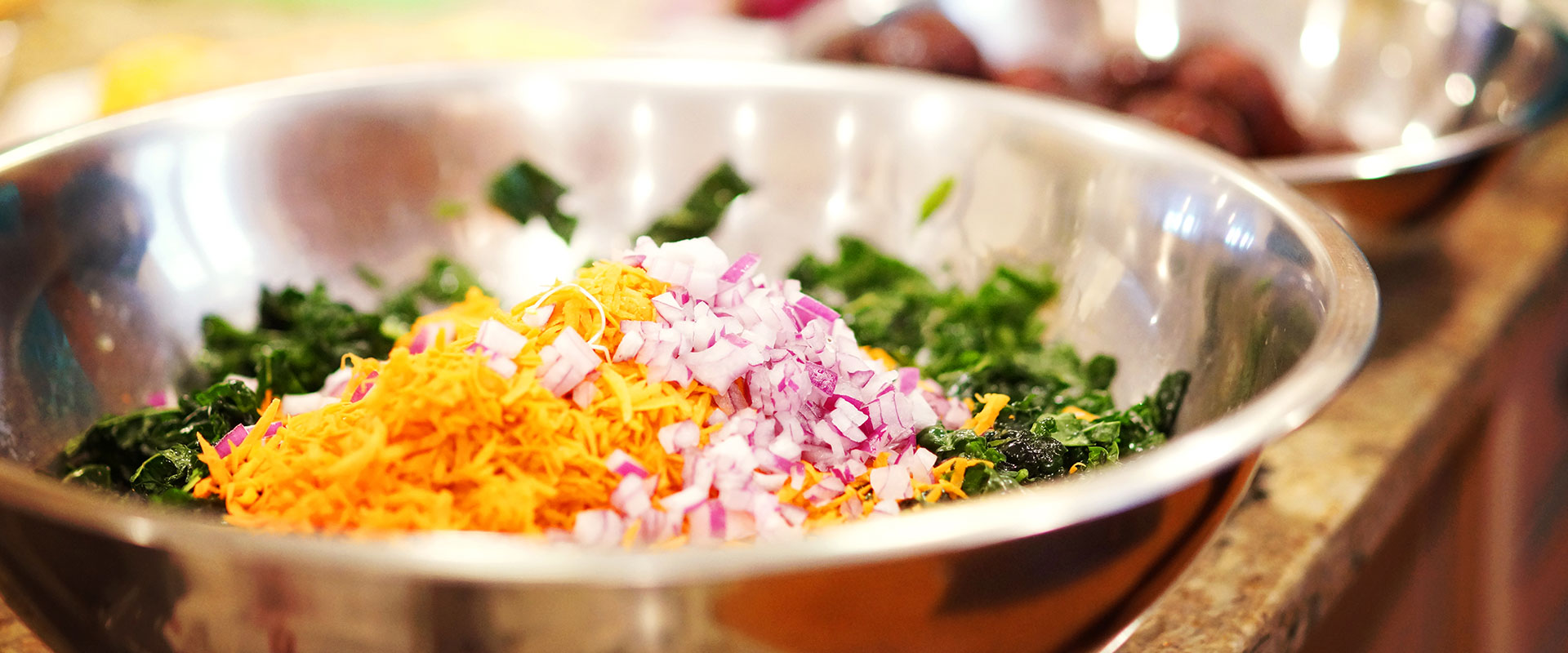 Bowl with colorful vegetables