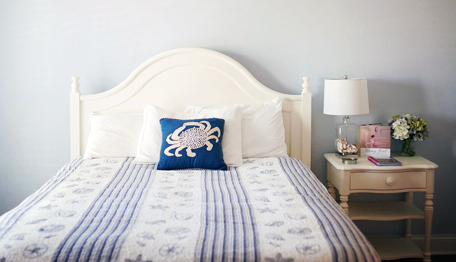 Guest bedroom at Mary's Place by the Sea