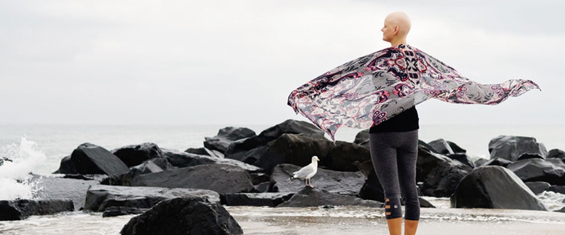 Woman on the beach