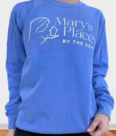 Mary's Place Blue Long Sleeve Sweatshirt