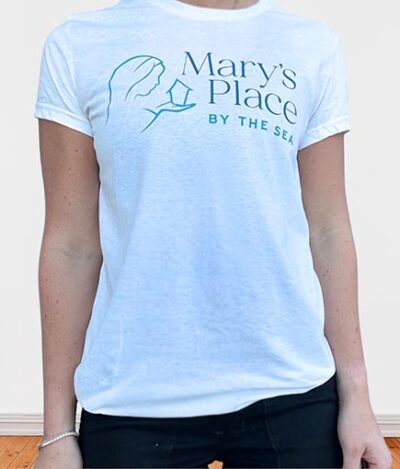 Mary's Place White T-shirt