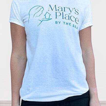 Mary's Place White T-shirt