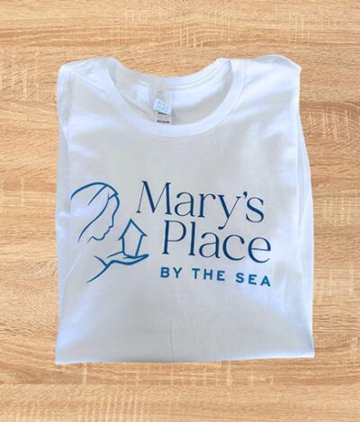 Mary's Place White T-shirt