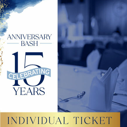 15 Year Anniversary Bash Individual Ticket