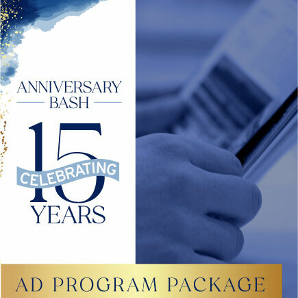 15 Year Anniversary Bash Ad Program