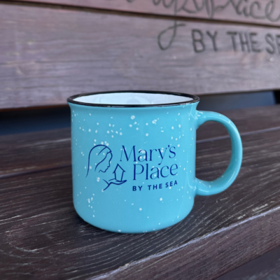 Mary's Place by the Sea Campfire Ceramic Mug