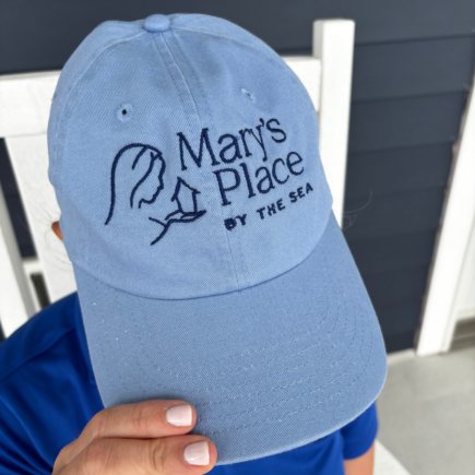 Mary’s Place by the Sea Light Denim Baseball Hat